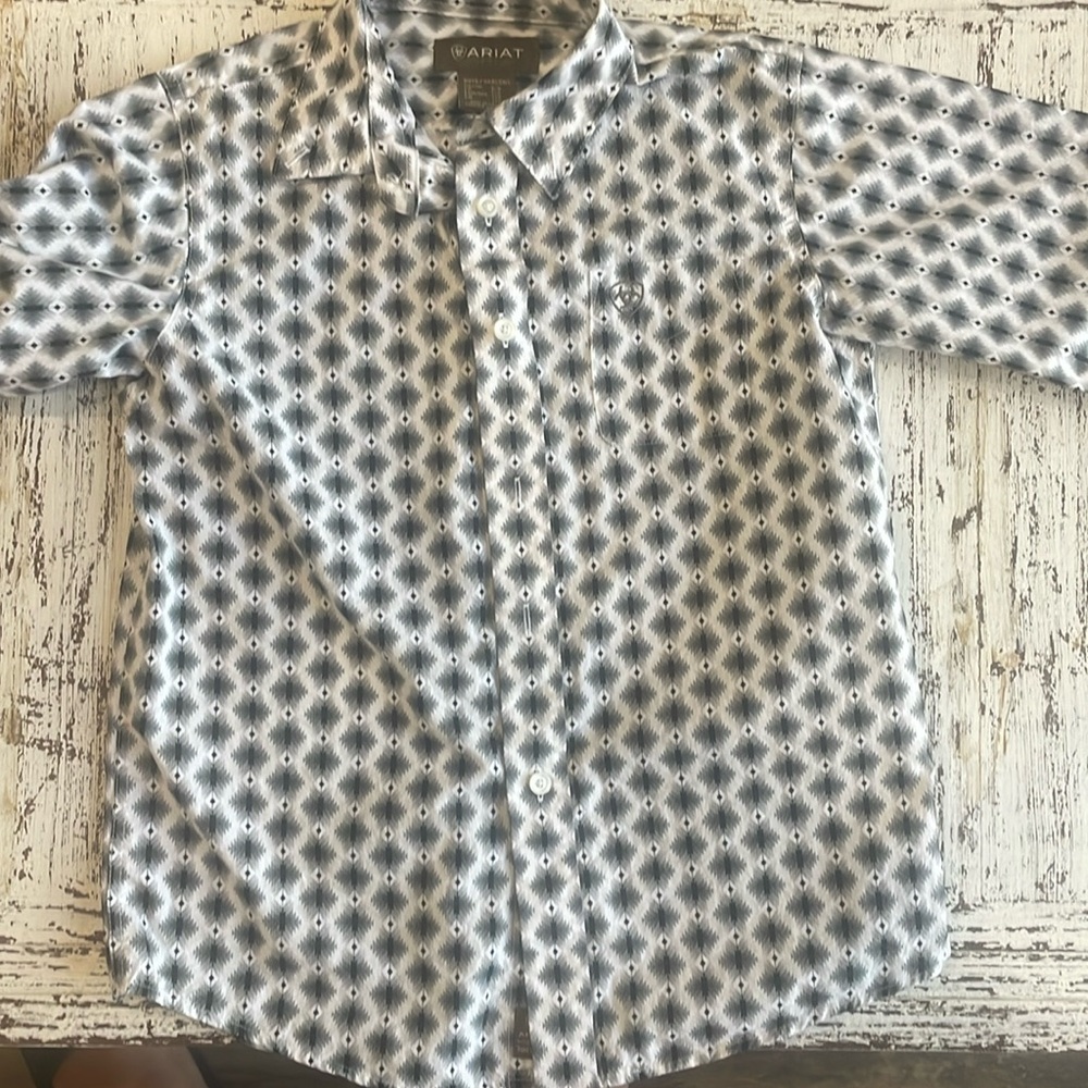 Ariat Boy Button up shirt